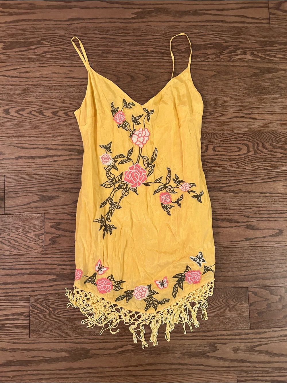 Urban Outfitters Fringe Mini Dress Small